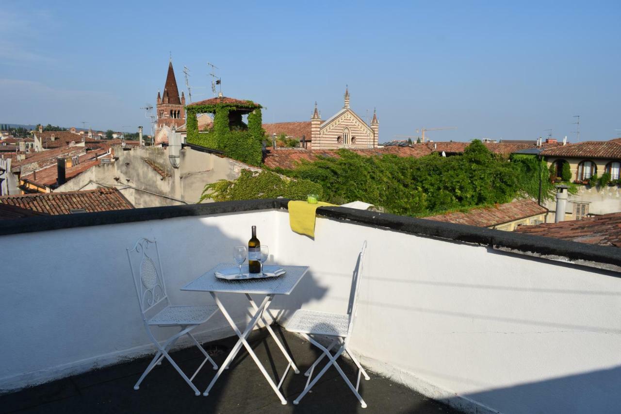 La Soffitta Bohemien Apartamento Verona Exterior foto